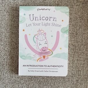 Slumberkins Unicorn Let Your Light Shine Book